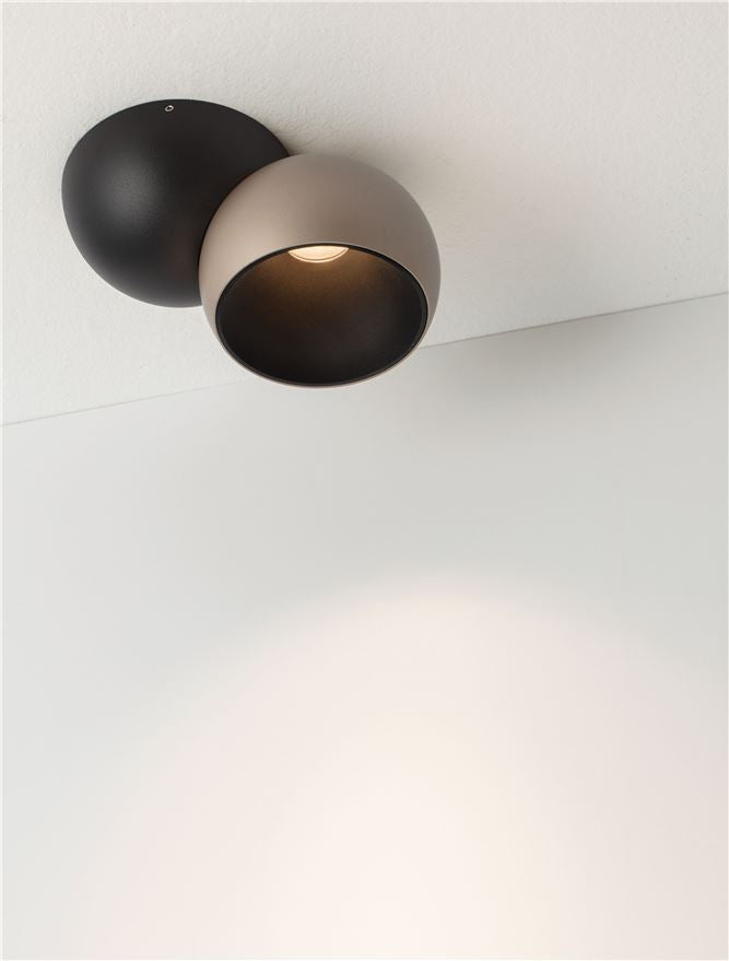 Spot aplicat reglabil Nova Luce LUSA 9088223