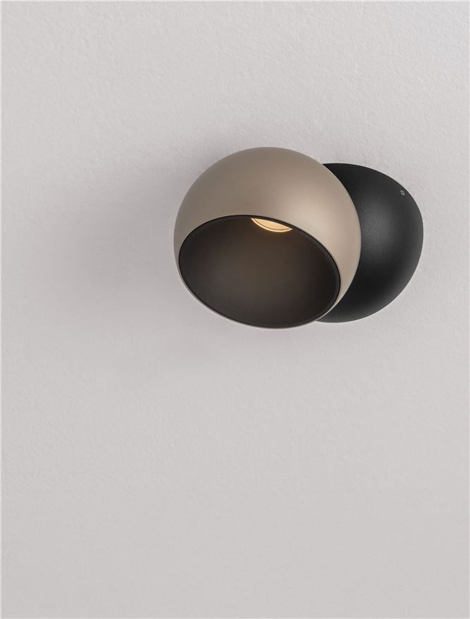 Spot aplicat reglabil Nova Luce LUSA 9088223