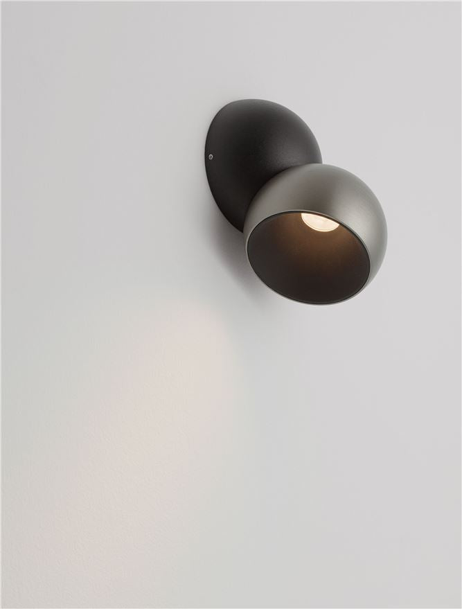 Spot aplicat reglabil Nova Luce LUSA 9088224