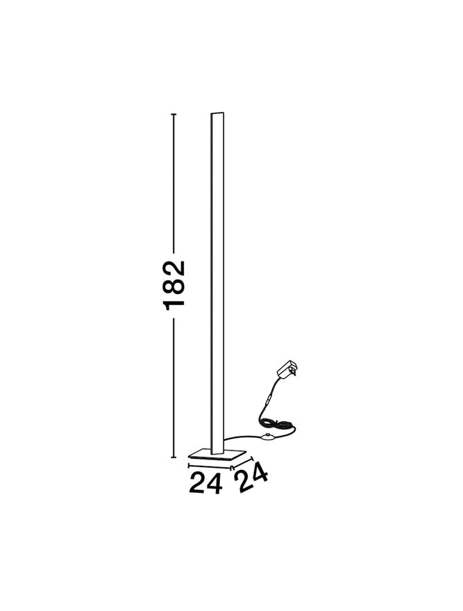 Lampadar Nova Luce EDEL 9100149