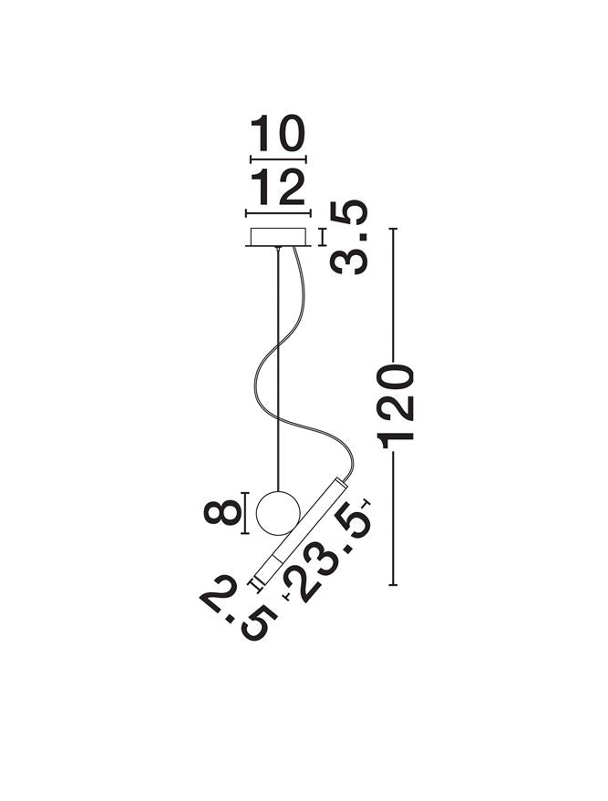 Pendul Nova Luce VERO 9100154