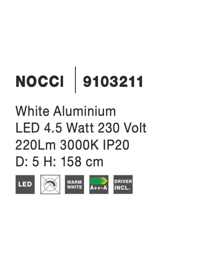 Pendul Nova Luce NOCCI 9103211