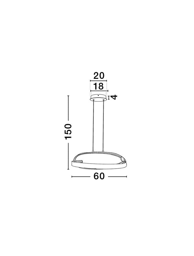 Lustra Nova Luce OLIA 9104715