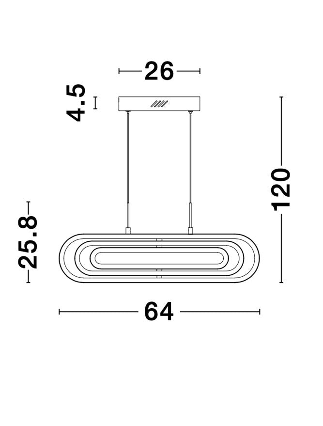 Lustra Nova Luce ARTE 9110351