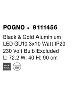 Lustra Nova Luce POGNO 9111456