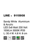 Aplica Nova Luce LINE 9115908