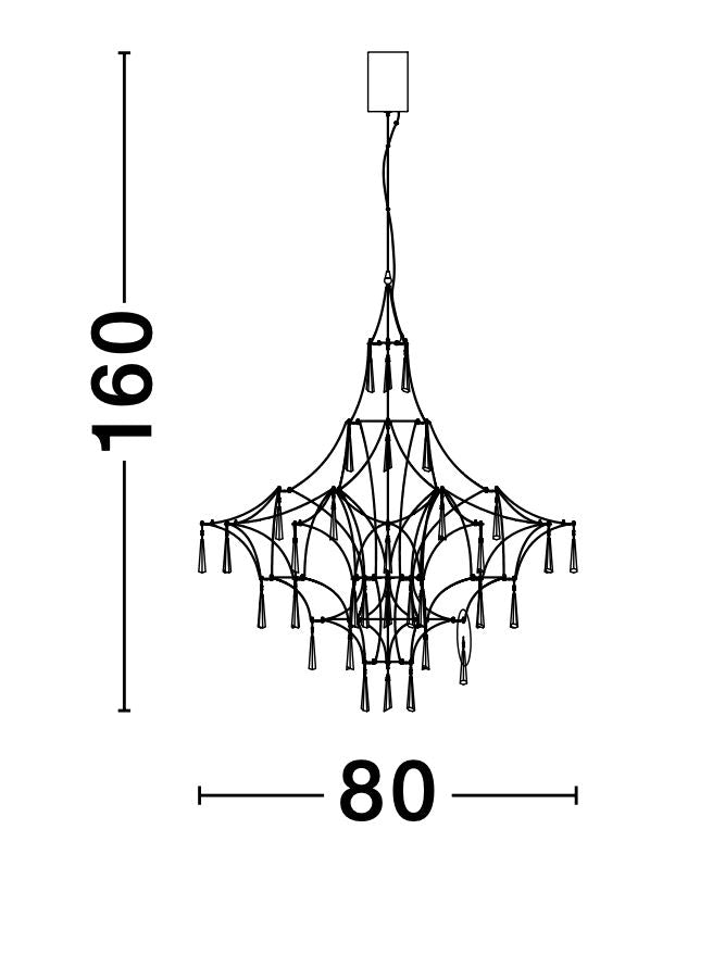 Candelabru Nova Luce GORO 9116820