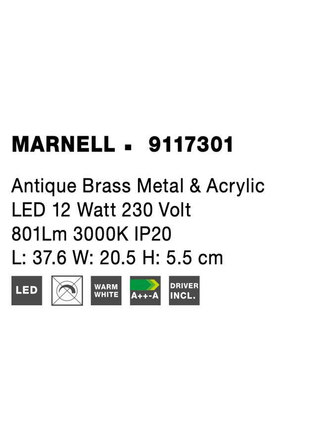 Aplica Nova Luce MARNELL 9117301