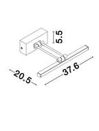 Aplica Nova Luce MARNELL 9117302