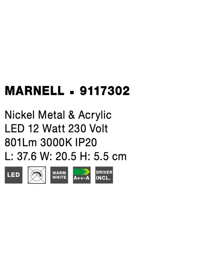 Aplica Nova Luce MARNELL 9117302