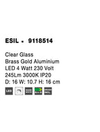 Aplica Nova Luce ESIL 9118514