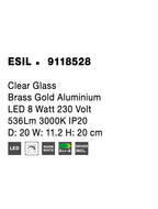 Aplica Nova Luce ESIL 9118528