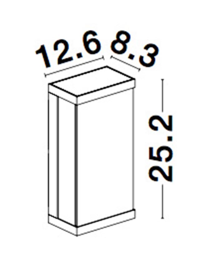 Aplica exterior solara Nova Luce BAY 9120711