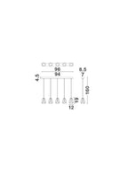 Lustra Nova Luce ALISH 9124101