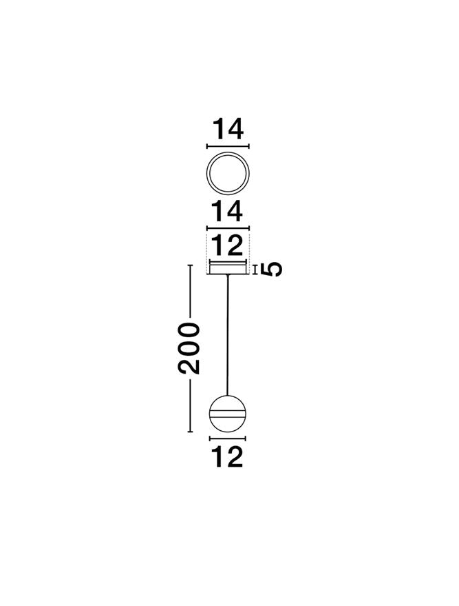 Pendul Nova Luce ALAZ 9124117