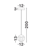 Pendul Nova Luce ALICIA 9124122