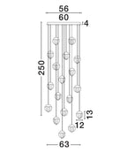 Candelabru Nova Luce ALICIA 9124126