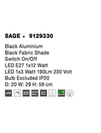 Aplica Nova Luce SAGE 9129330