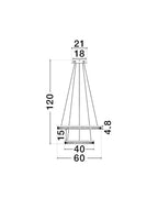 Lustra Nova Luce LUANA 9130638