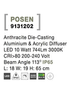 Stalp Nova Luce POSEN 9131202