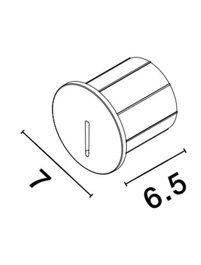 Spot incastrat exterior fatade/trepte Nova Luce CIRCE 9136185