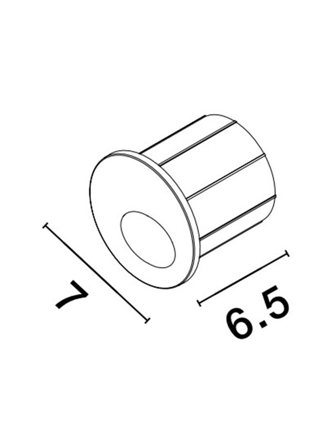 Spot incastrat exterior fatade/trepte Nova Luce CIRCE 9136187