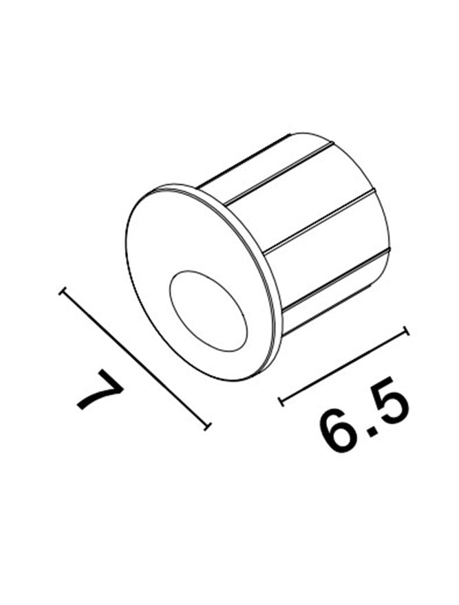Spot incastrat exterior fatade/trepte Nova Luce CIRCE 9136188
