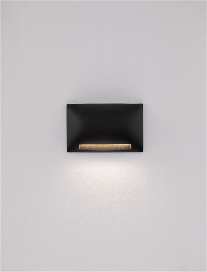 Spot aplicat exterior fatade/trepte Nova Luce SUB 9136416