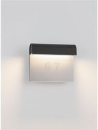 Aplica exterior numar casa Nova Luce LAND 9136474