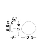 Aplica exterior Nova Luce BALIC 9136476