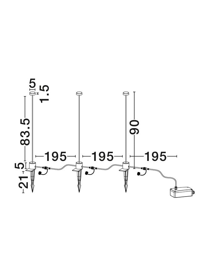 Stalp Nova Luce KASP 9136494