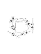 Aplica exterior Nova Luce BELL 9136500