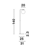 Lampadar Nova Luce ALVAREZ 9136702