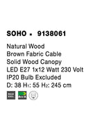 Pendul Nova Luce SOHO 9138061