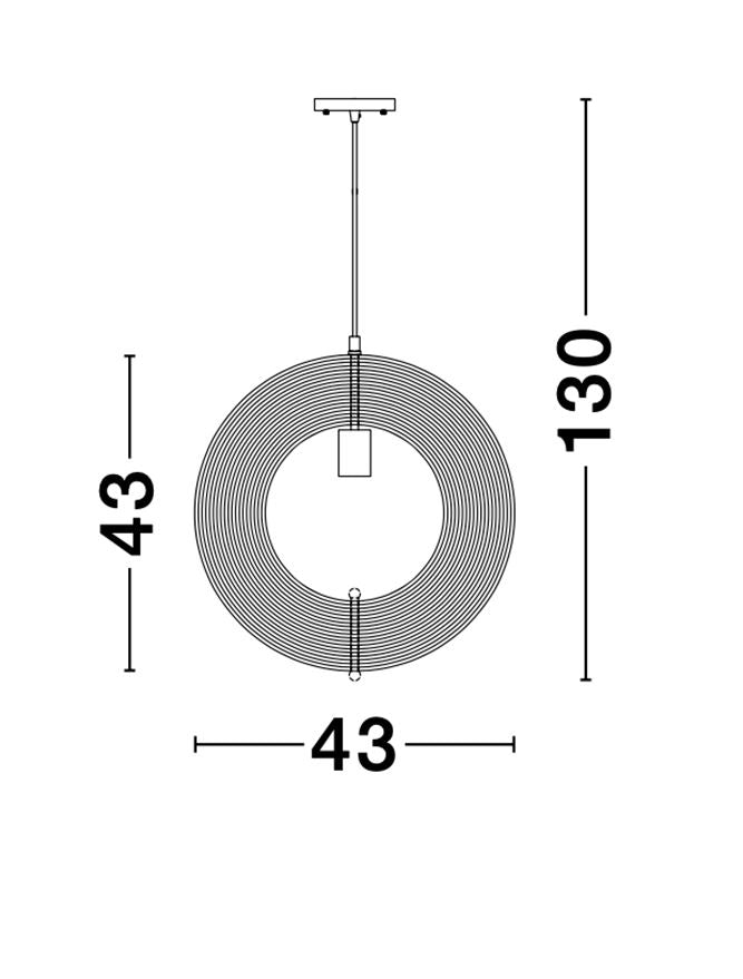 Pendul Nova Luce ASCO 9138062