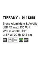 Aplica Nova Luce TIFFANY 9141288