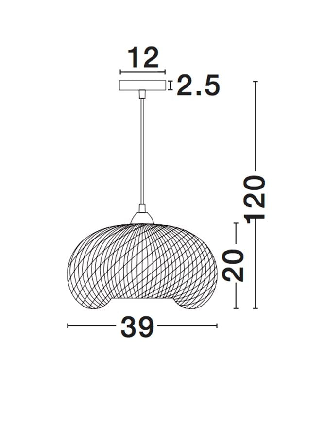 Pendul Nova Luce SCARLET 9142498