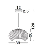 Pendul Nova Luce SCARLET 9142498