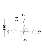 Lustra Nova Luce VITRA 9143304