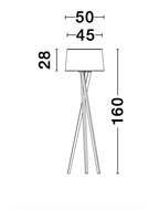 Lampadar Nova Luce SALINO 9145061