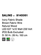Lampadar Nova Luce SALINO 9145061