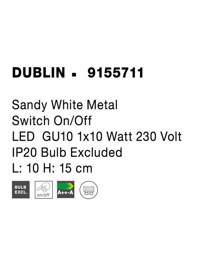 Aplica Nova Luce DUBLIN 9155711