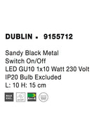 Aplica Nova Luce DUBLIN 9155712