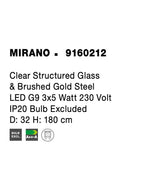 Candelabru Nova Luce MIRANO 9160212