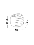 Aplica gips Nova Luce SANDRO 9168303