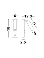 Aplica Nova Luce FUSE 9170101