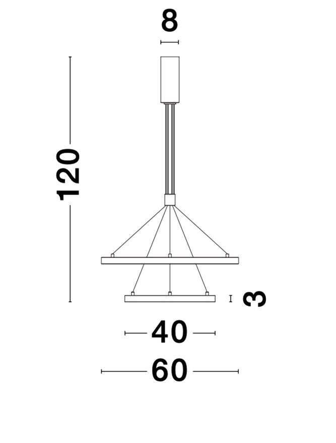 Lustra Nova Luce EMPATIA 9172760