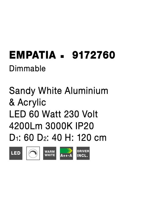 Lustra Nova Luce EMPATIA 9172760