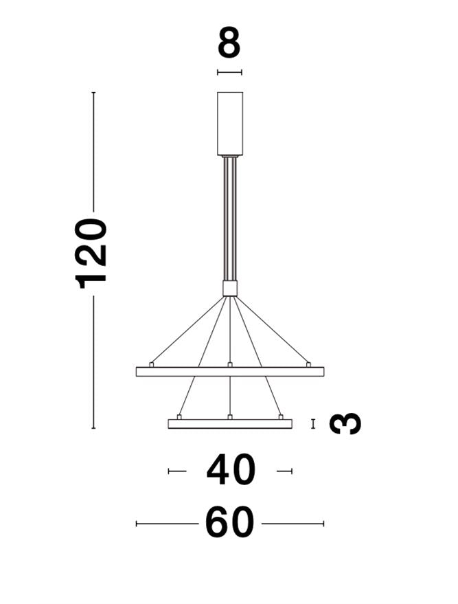 Lustra Nova Luce EMPATIA 9172860
