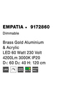 Lustra Nova Luce EMPATIA 9172860